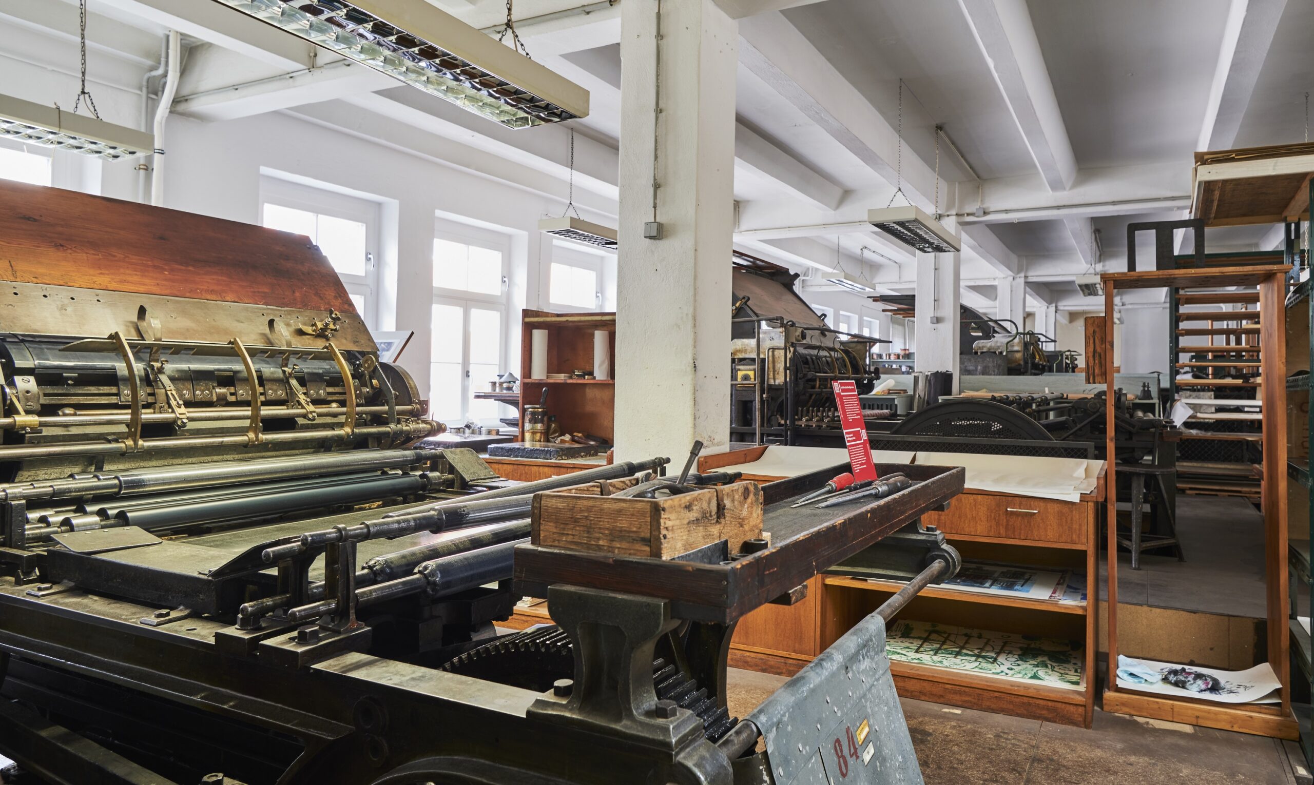 Führung durch den Lichtdruck, Stiftung Werkstattmuseum für Druckkunst